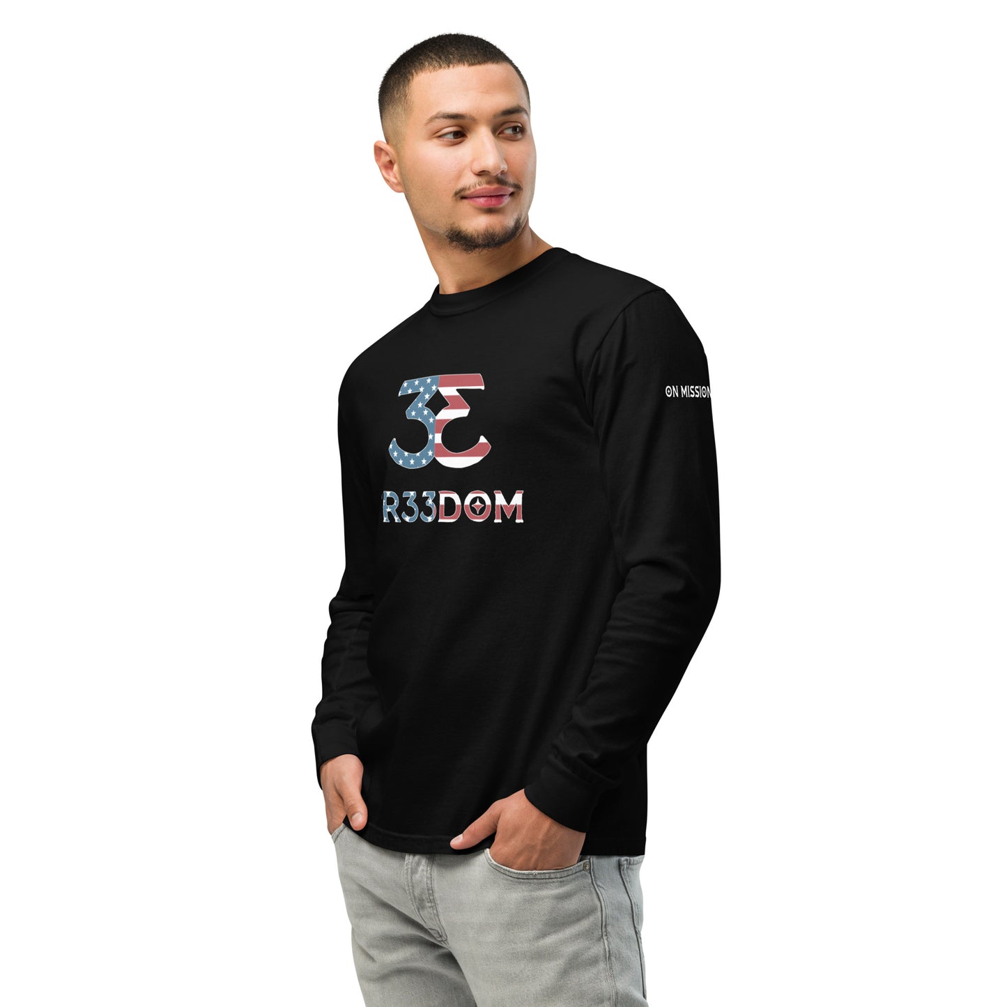 FR33DOM heavyweight long-sleeve T-shirt